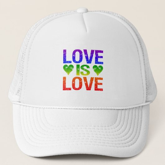 Love is Love pet - kies kleur (Voorkant)