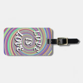Love Is Love Pride Bagagelabel (Voorkant horizontaal)