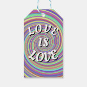 Love Is Love Pride Cadeaulabel (Achterkant)