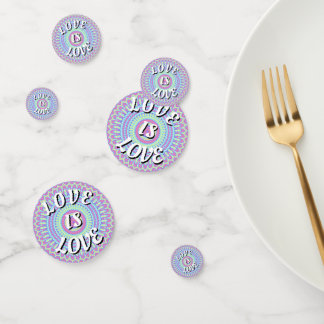 Love Is Love Pride Confetti