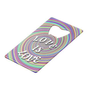 Love Is Love Pride Credit Card Flesopener Kredietkaart Flessenopener
