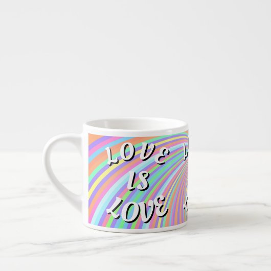 Love Is Love Pride Espresso Kop (Links)
