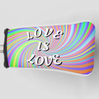 Love Is Love Pride Golfheadcover