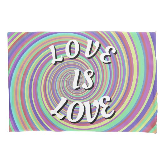 Love Is Love Pride Kussensloop (Voorkant)