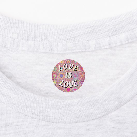 Love Is Love Pride Labels (Aangebracht)