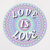 Love Is Love Pride Labels (Design 1)