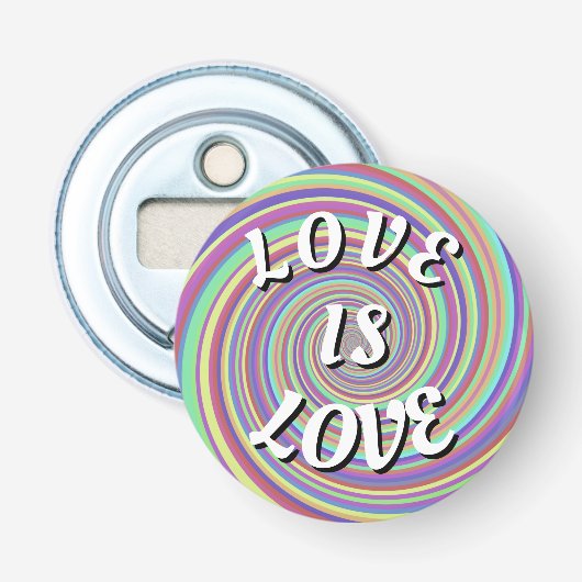 Love Is Love Pride  Ouvre-bouteille (Devant)