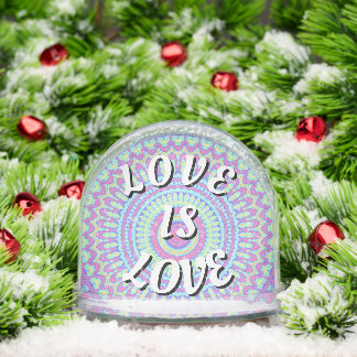 Love Is Love Pride Phone Ring Stand Sneeuwbol