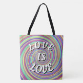 Love Is Love Pride Sac Fourre-Tout (Devant)