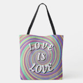 Love Is Love Pride Sac Fourre-Tout (Dos)