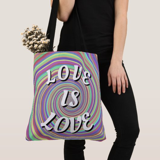 Love Is Love Pride Sac Fourre-Tout (De près)