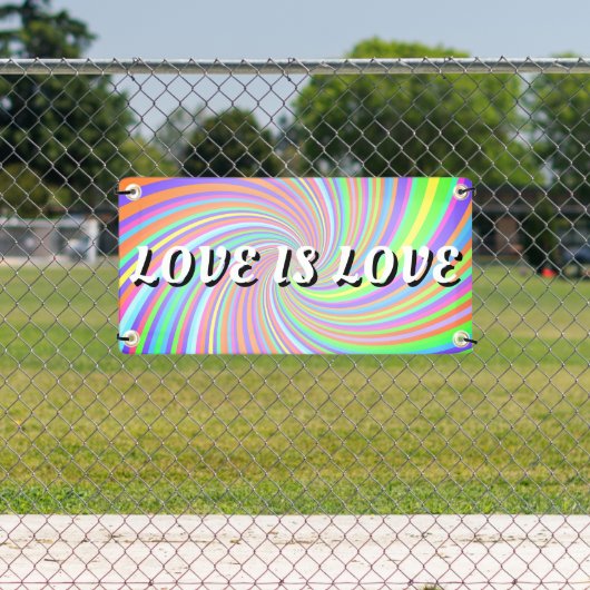 Love Is Love Pride Spandoek (Insitu)