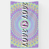 Love Is Love Pride Spandoek (Verticaal)