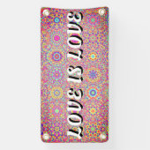 Love Is Love Pride Spandoek (Verticaal)