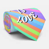 Love Is Love Pride Stropdas (Opgerold)
