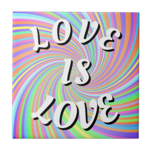 Love Is Love Pride Tegeltje