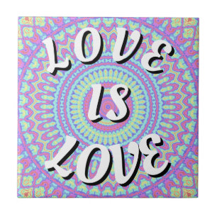 Love Is Love Pride Tegeltje
