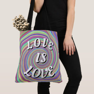 Love Is Love Pride Tote Bag