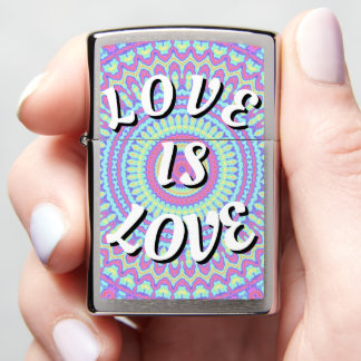 Love Is Love Pride Zippo Aansteker