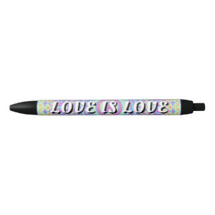 Love Is Love Pride Zwarte Inkt Pen
