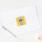LOVE IS MORE POWERFUL THAN HATE BUNNY STICKERS (Enveloppe)