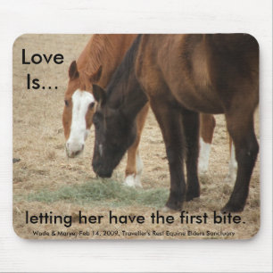 Love is mousepad muismat