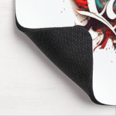 Love Is On Valentines Day Muismat (Hoek)