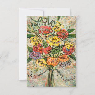 Love is Patient, 1 Corinthians Prayer Kaart