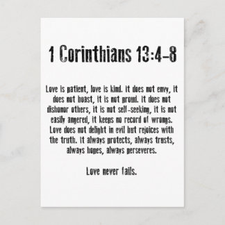 Love is Patient Briefkaart