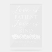 Love is Patient, Love is Kind Custom Wedding (Recto)