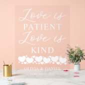Love is Patient, Love is Kind Custom Wedding (Mariage)