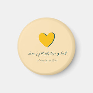 Love is Patient Love is Kind Magnet Magneet