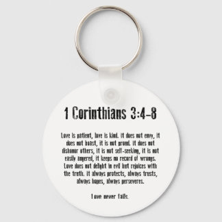 Love is Patient Sleutelhanger