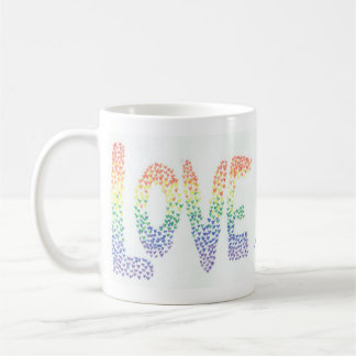 Love is print op a koffiemok