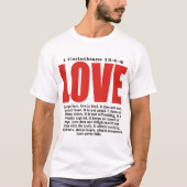 LOVE IS SOORT T-SHIRT (Voorkant)
