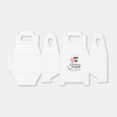 Love is Sweet Coffee and Donut | Weddenschap Bedankdoosjes (Uitgevouwen)