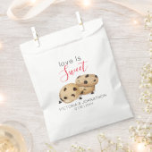 Love is Sweet Cookie Bedankt | Weddenschap Bedankzakje (Geknipt)