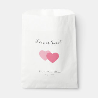 Love is Sweet Hearts Vrijgezellenfeest Favor Treat Bedankzakje