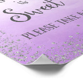 Love is Sweet Mariage Poster Imprimer (Coin)