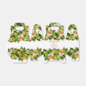 Love is Sweet Oranje Citrus Fruit | Weddenschap Bedankdoosjes (Uitgevouwen)