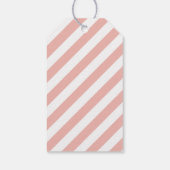 Love is Sweet Roos Gold Script WeduwMonogram Cadeaulabel (Achterkant)