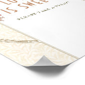 Love is Sweet Sign William Morris  Pattern Poster (Hoek)