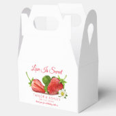 Love is Sweet Strawberry Fruit | Weddenschap-foren Bedankdoosjes (Geopend)