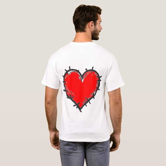 Love is t-shirt (Achterkant volledig)