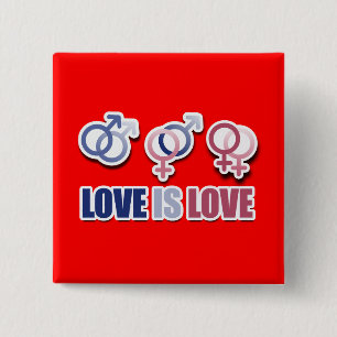 LOVE IS VERLICHTE SYMBOLEN -.png Vierkante Button 5,1 Cm