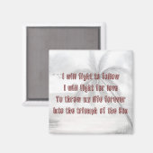 Love Is War Hillsong songteksten van Magnet Magneet (Voorkant / Achterkant)