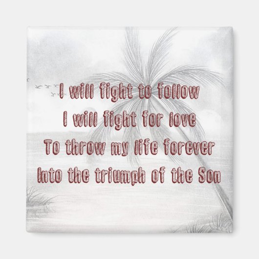 Love Is War Hillsong songteksten van Magnet Magneet (Voorkant)