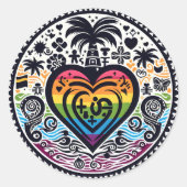Love Island Pride Scrapbook Stickers (Voorkant)