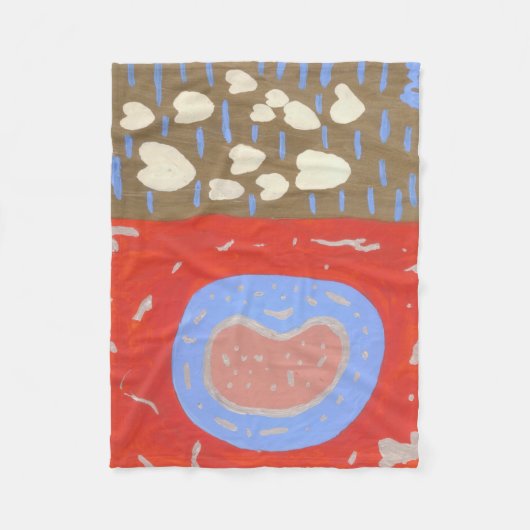 Love Isle Fleece Blanket (Voorkant)