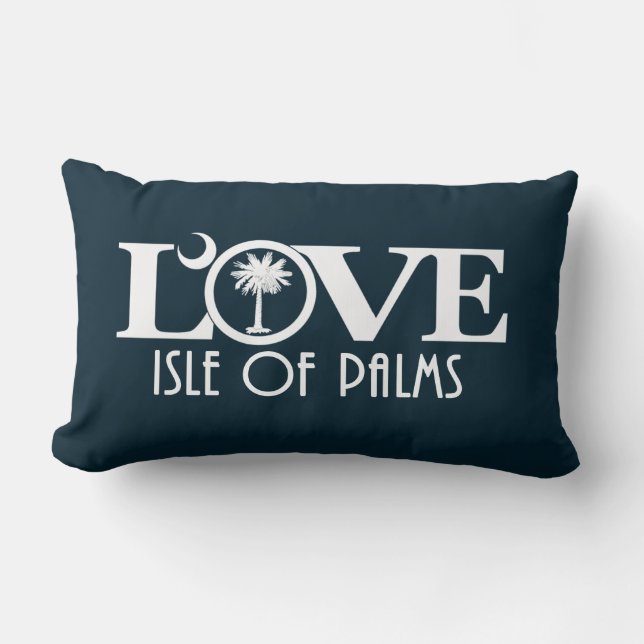 LOVE Isle of Palms Kussen (Voorkant)